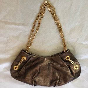 Max New York Leather Shoulder Bag